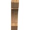 Ekena Millwork Thorton Slat Smooth Bracket, Western Red Cedar, 5 1/2"W x 24"D x 24"H BKT06X24X24THR06SWR - alternate 2